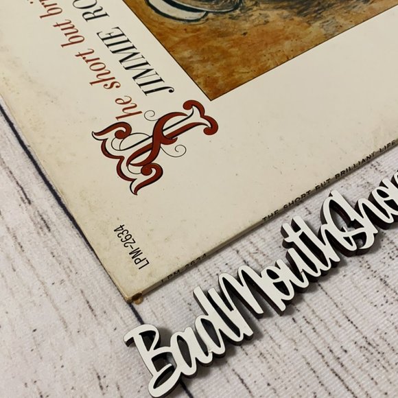 JIMMIE RODGERS Vintage Vinyl Record Folk Album - Picture 3 of 14